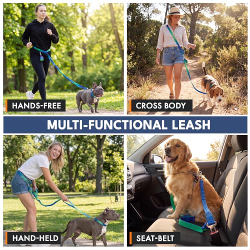Hands Free Dog Leash (Fuchsia Camo)