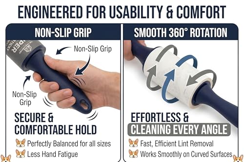 Extra Sticky Lint Roller (4 Packs)