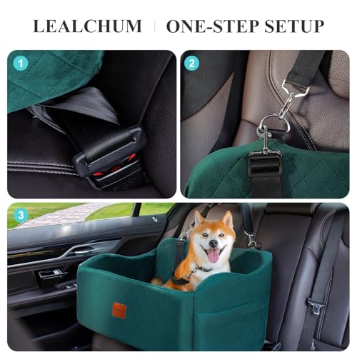 Dog Car Seat for Medium (Green / Large)