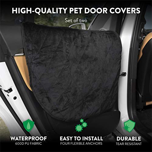 Velvet Car Door Protector (Charcoal)