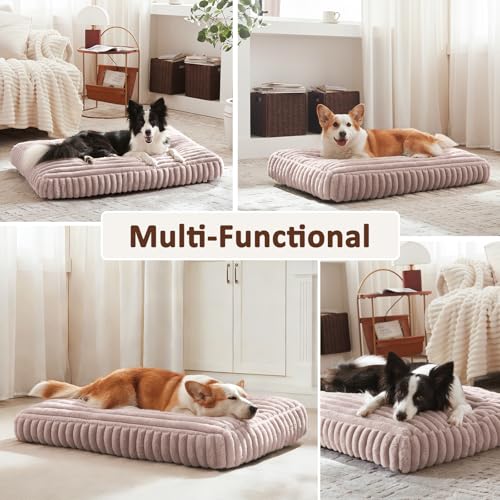 Dog Bed Medium Size Dog (Pink / M(29"x21"x3"))