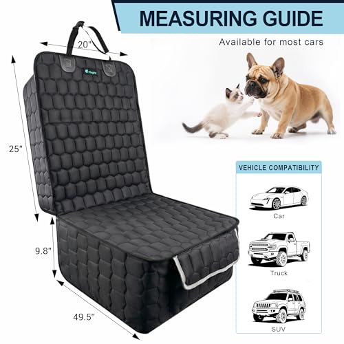 2 Pack Front Seat Covers for Dogs (2-Pack)