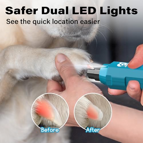 6 Speed Dog Nail Grinder (E-Bright Blue)