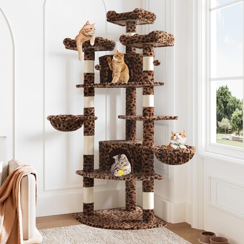 73in Fan Shaped Space (Leopard Print)