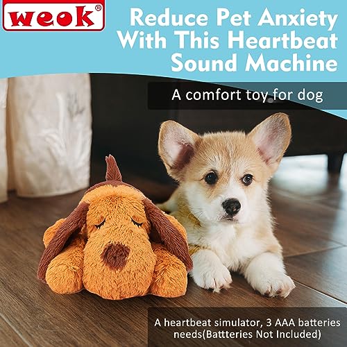 Heartbeat Puppy Toy (brown2)