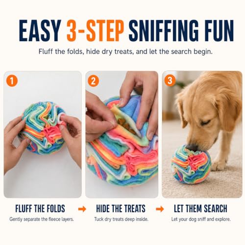 Snuffle Ball for Dogs (Chromatic)
