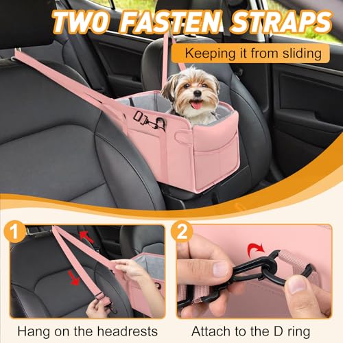 Portable Dog Car Seat for Small Dogs