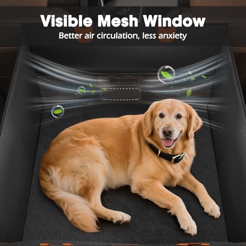Large Dog Car Seat (Black / L)