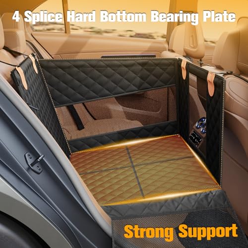 Large Dog Car Seat (Black / Large)