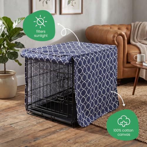 Romeo & Juliet Dog Crate Cover (Romeo & Juliet / 36.0"L x 23.0"W x 25.0"H)