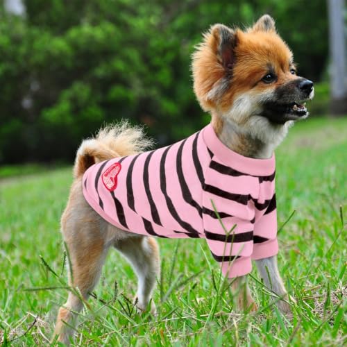 Dog Shirts for Small Dogs (Light Pink / Small)