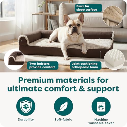 Orthopedic Dog Bed for Medium (Medium / Espresso)