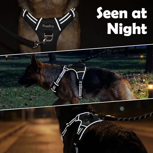 Dog Harness Small Sized Dog (Black / Small)