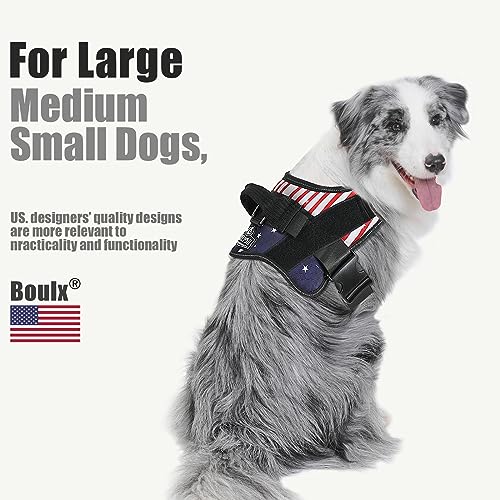 Dog Harness No (Medium (Pack of 1) / FLAG)