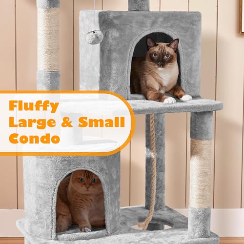 Cat Tree Tower (70.5in / Light Gray)