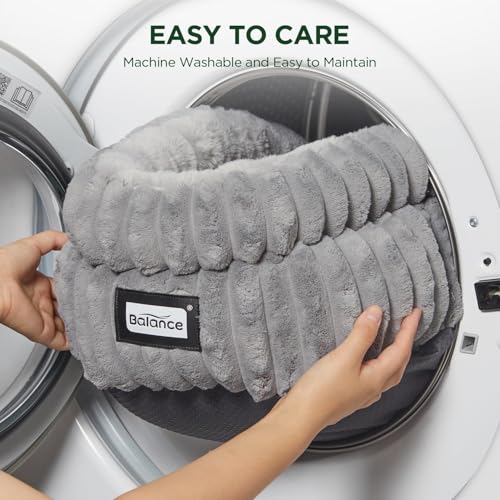 Cat Bed Kitten Bed (20.0"L x 20.0"W x 8"Th / Grey)