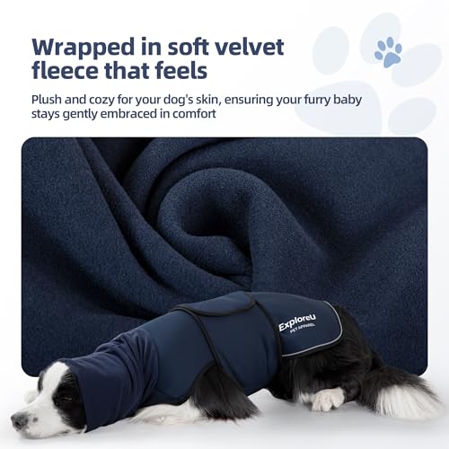 Dog Anxiety Vest (Blue / XL)