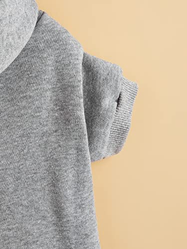 Basic Dog Hoodie Sweatshirt Puppy Sweater Warm Cat Costumes Pet Clothes for Chihuahua Puppy Kitten Small Medium Dogs Light Grey Small (Small / Light Grey)