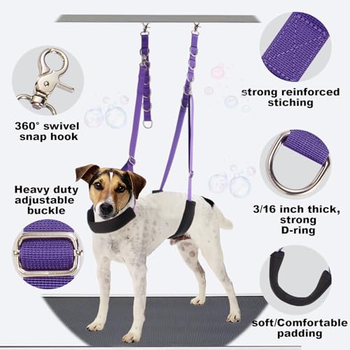 Dog Grooming Belly Strap (Light Pink)