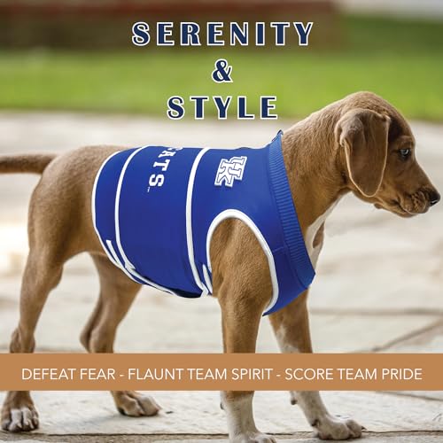 NCAA Kentucky Wildcats Dog Anxiety Shirt Calming Soothing Vest for Dogs Cats with Anxiety (Extra Small / Kentucky Wildcats)