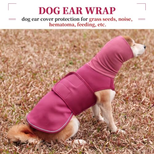 Breathable Dog Anxiety Jacket (3XL / RoseRed)