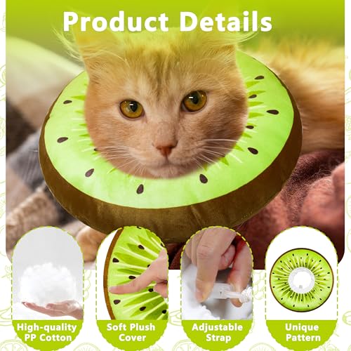 Cat Cone Collar Soft (Kiwifruit / Medium)