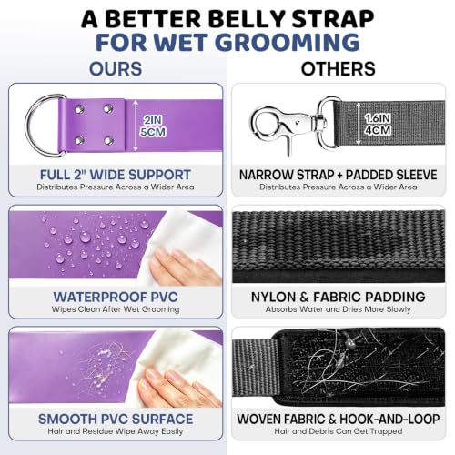 Dog Grooming Belly Strap (L)