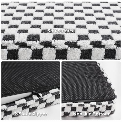 Dog Bed for Large Dogs (XL (42x28) / Grey)