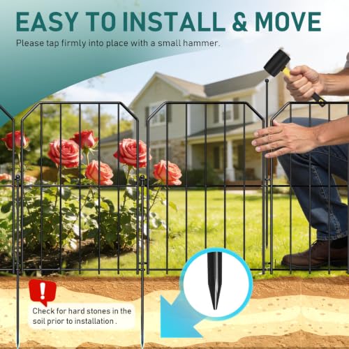 Garden Fence Total 25ft (Square arch)