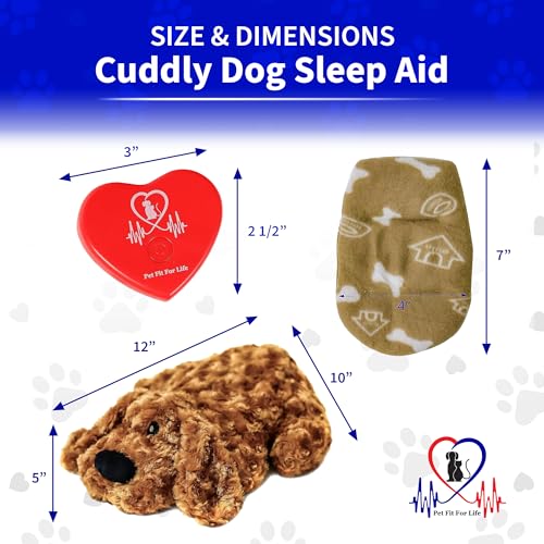 Cuddle Pup Toy with Heartbeat & Heat Pack (Small / Heartbeat/Heating)