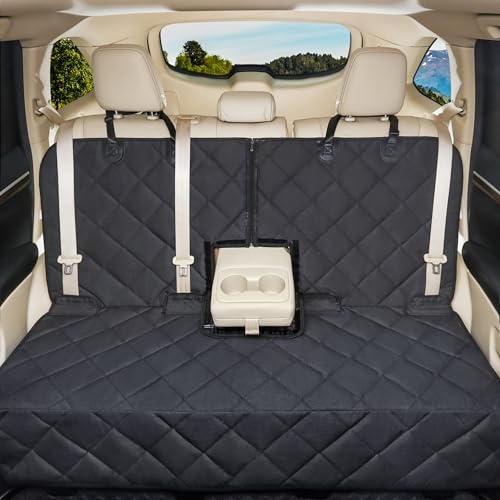 Bench Dog Car Seat Cover for Back Seat Waterproof Seat Covers Durable Scratch Proof Nonslip (52''Lx50"W)
