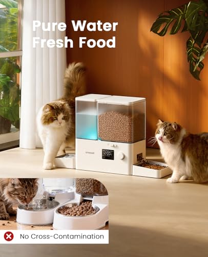 Automatic Cat Feeder and Water Dispenser