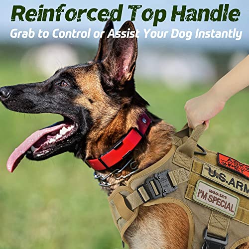 Tactical Dog Harness X (Brown / X-Large)