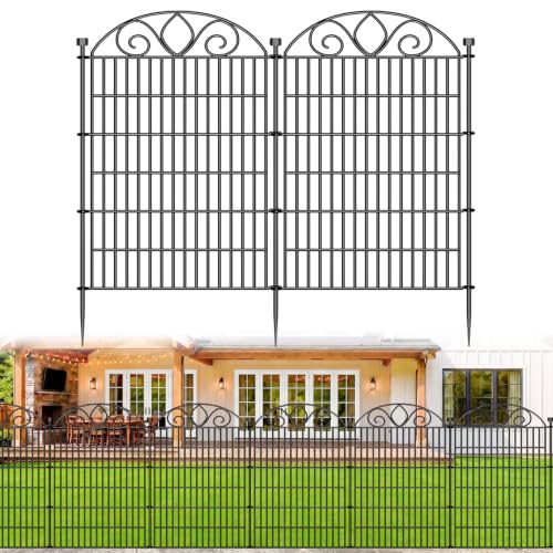No Dig Garden Fence Outdoor for Yard (44 in(H) X 23.6 ft(L))