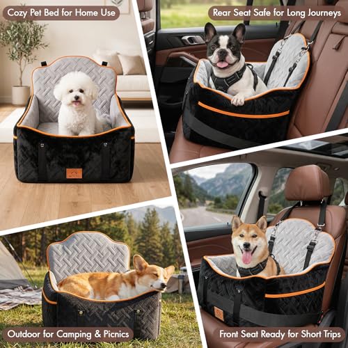 Dog Car Seats for Small Medium Dogs up to 35 lbs