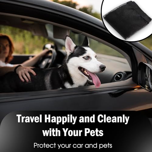 Dog Car Barrier Net (black)
