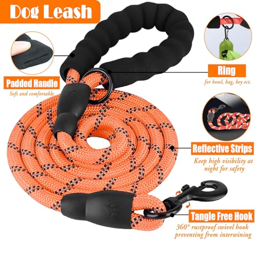 No Pull Dog Harness (Medium / Orange)