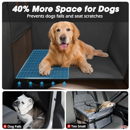 Large Dog Car Seat (Black / L)