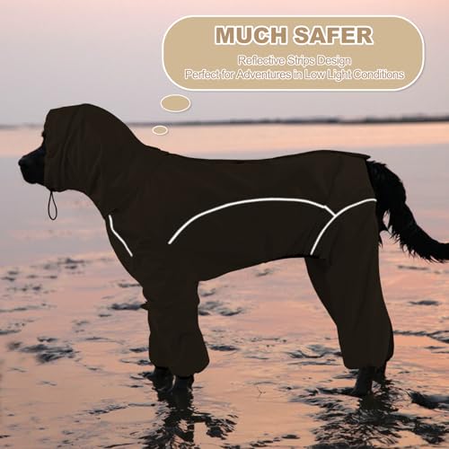 ADINIKIA Dog Raincoat (XXL / KhakiGreen)