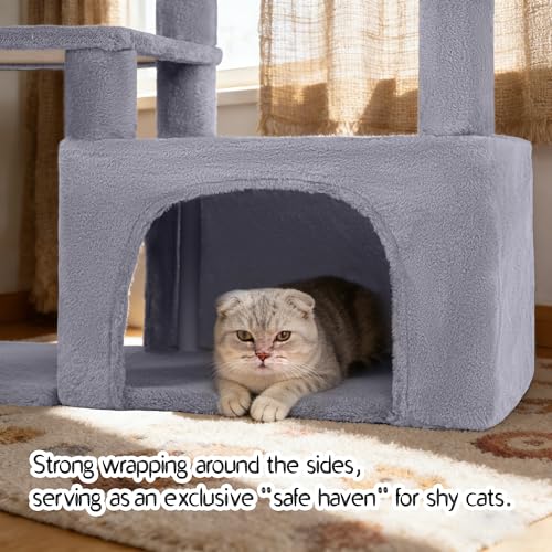 Multi Functional Cat Tree Tower (288 Grey)