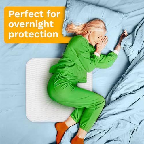 Washable Underpads (Blue/White / 40 Pack - 34x36)