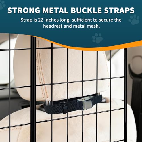 Dog Car Barrier for SUVs (64.5 Inch [Triple Folding])