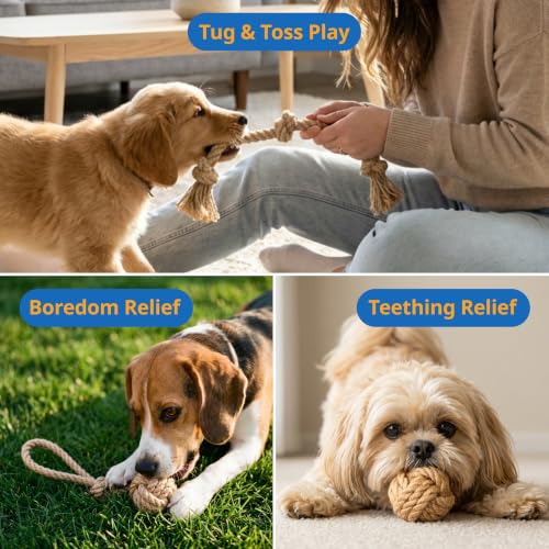 Dog Rope Toys for Small Dogs
