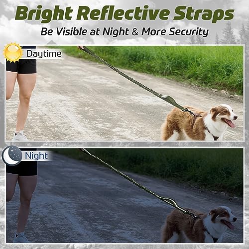Tactical Dog Leash (Max: 5.2ft / Green)