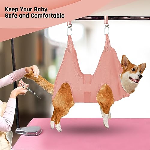 Dog Grooming Hammock with Security Strap (Medium)