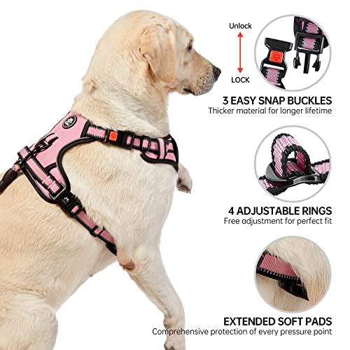 Dog Harness for Small Sized Dog (Pink / X-Small)