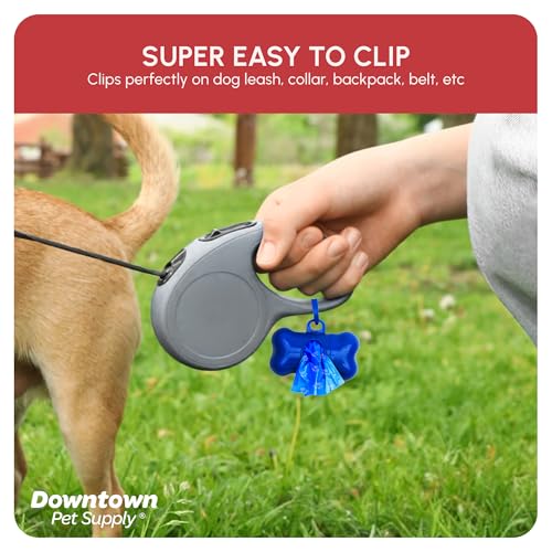 Poop Bags for Dogs with Dispenser (500 Count (Pack of 1) / Rainbow with Paw Prints)