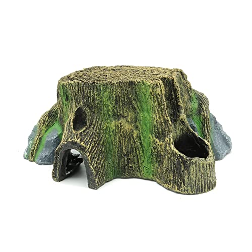 Resin Large Turtle Tank Accessories Reptile Hideouts Cave