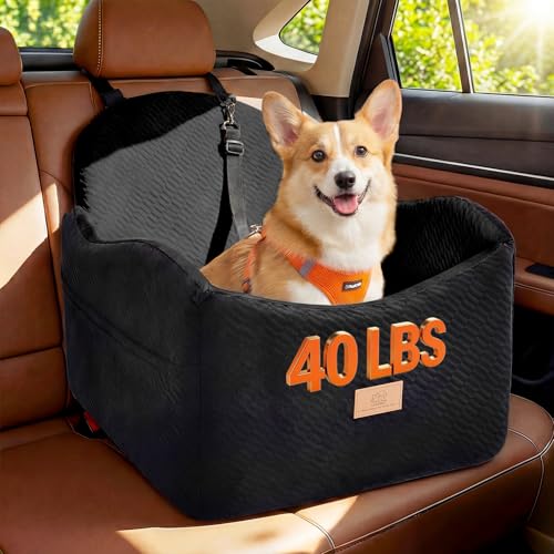 Dog Car Seat for Medium (Black)