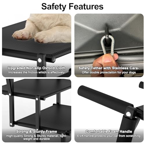 Extra Wide 20" Dog Stairs for Large Dogs (4-Steps Extra-Wide)